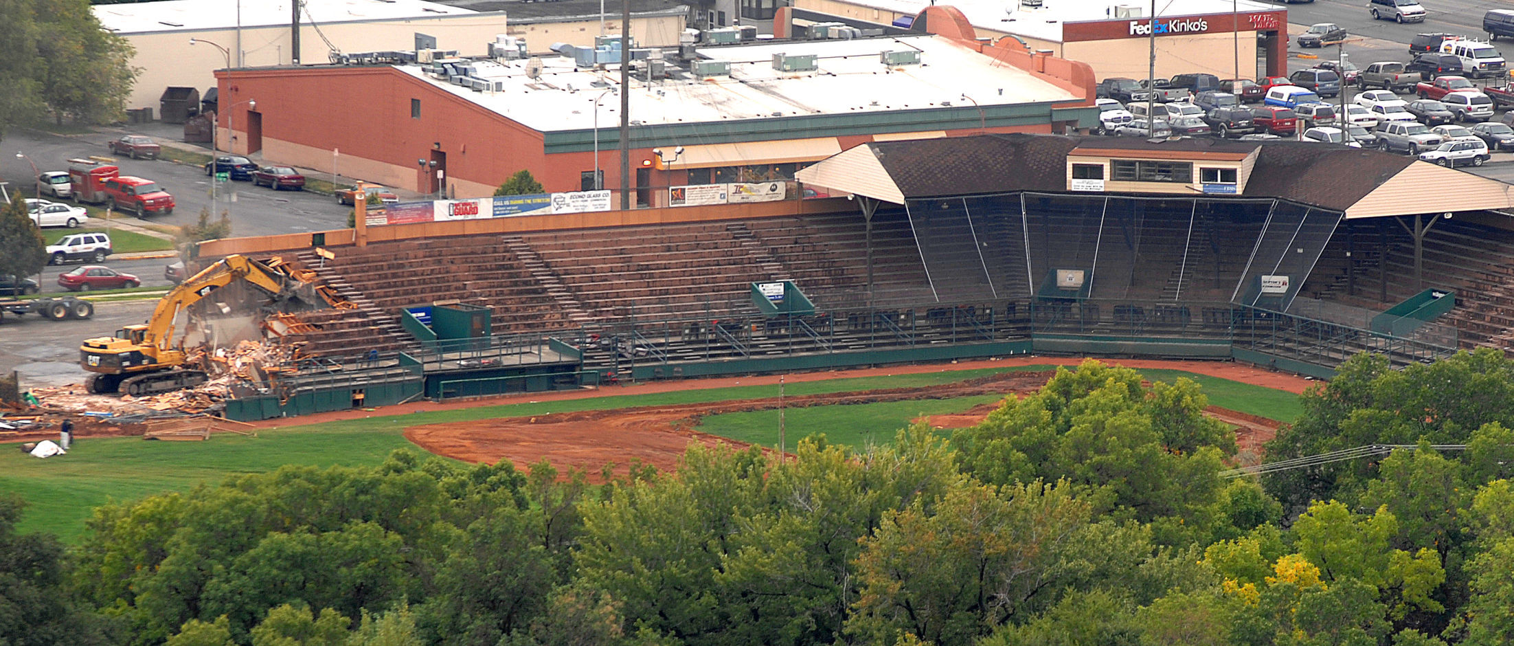Cobb Field Demolition, September 2007
